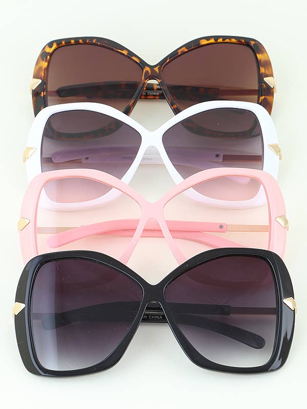 Pfeil-Schmetterling-Gradienten-Sonnenbrille für den Großhandel von anbfashion