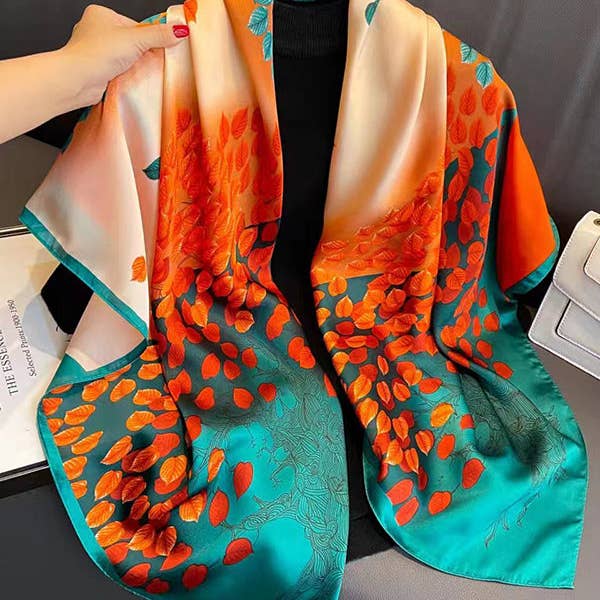 Floral Printed Scarf Headband for wholesale by UZ Wholesale Store