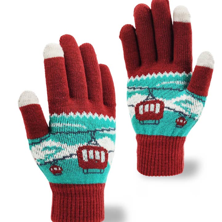 Alpine Lift Knit Gloves for wholesale by Northern Icons Creations INC