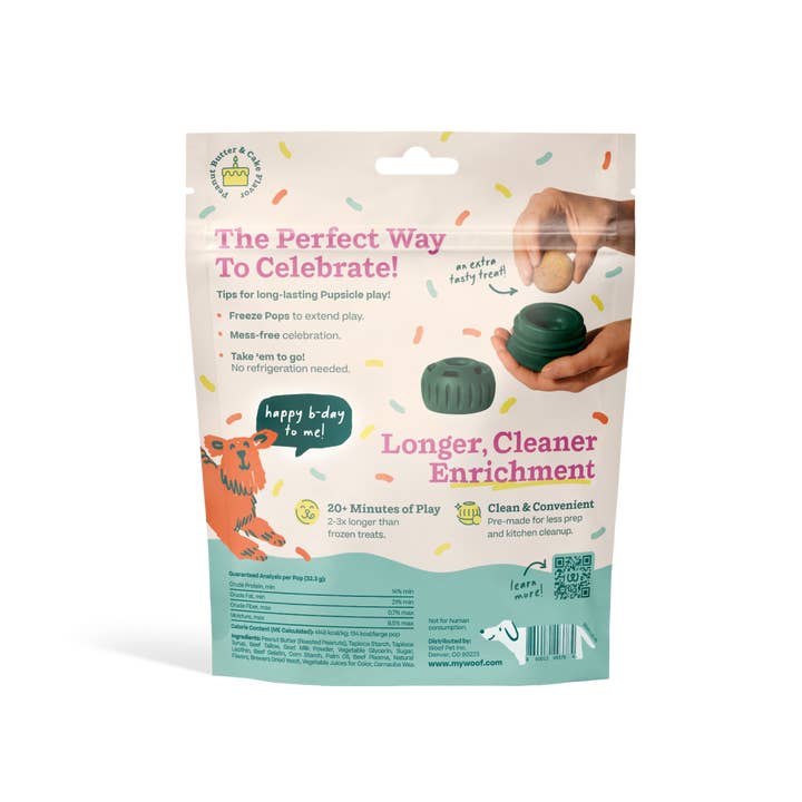 Woof - Wholesale Pet Toy - Dog - Birthday Pops