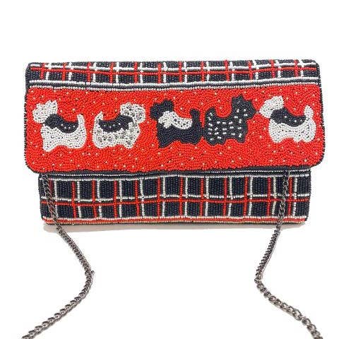 SET OF 3 ASSORTED BEADED CLUTCH for wholesale by Pizzazz, Inc.