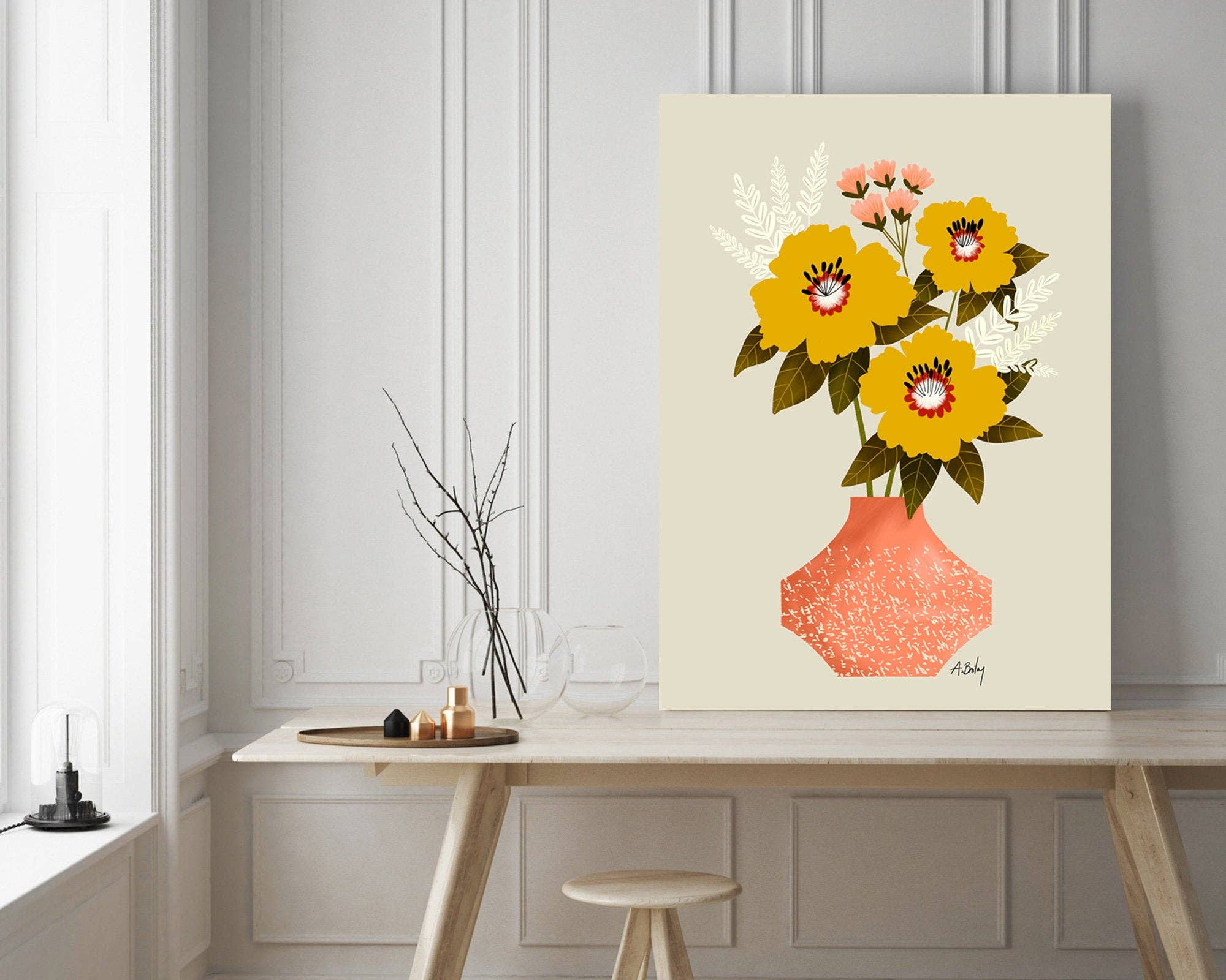 Annie Bailey Art - Venta al por mayor Ilustración - True Colors - impresión de ilustración floral3