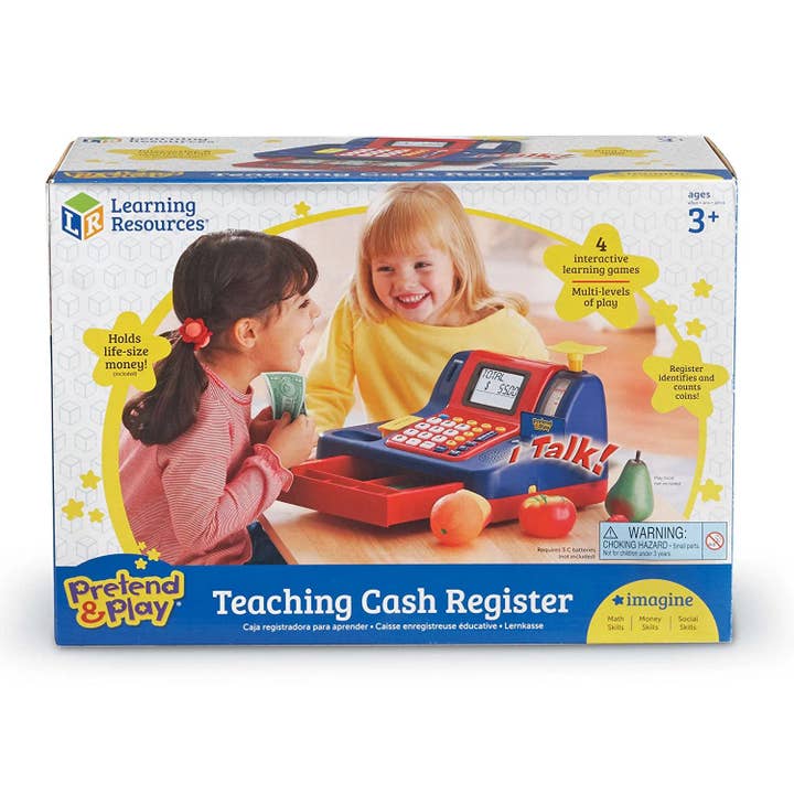 Learning Resources - Wholesale Toy Set - Kids - Pretend & Play® Teaching Cash Register4