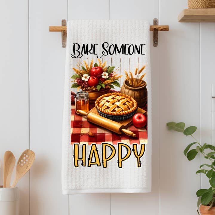 Strofinaccio "Bake Someone Happy" per la vendita all'ingrosso da parte di JAC Wholesale