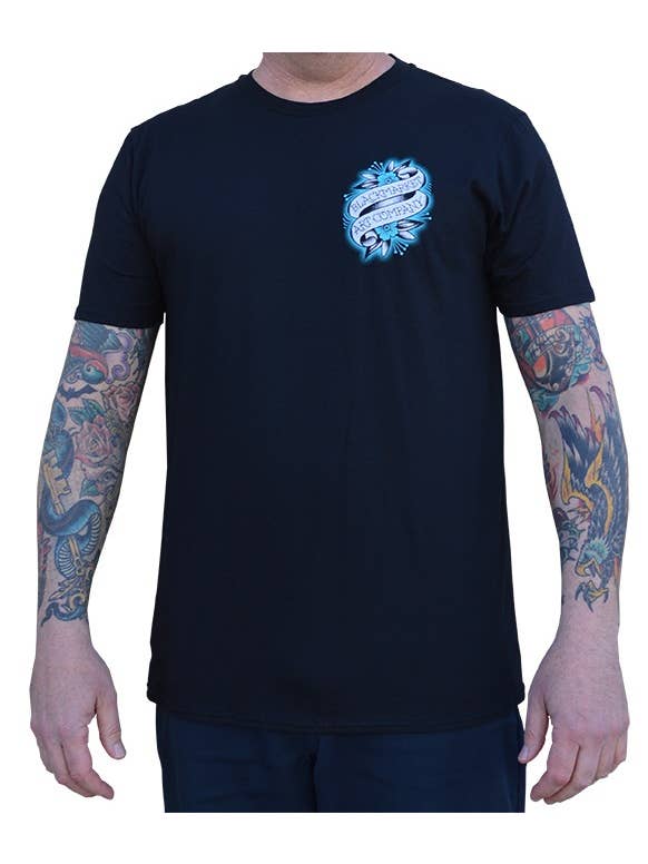 Black Tattooed Panther - Men's Graphic Tee for wholesale on Faire1