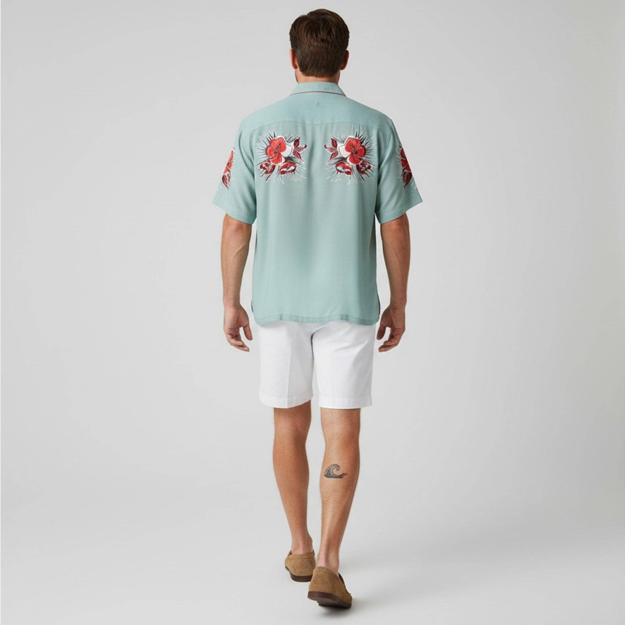 Virgoan Wish LLC - Wholesale Button Down Shirt - Men's - Caicos | Men's Short-Sleeved Shirt | Available in Europe7