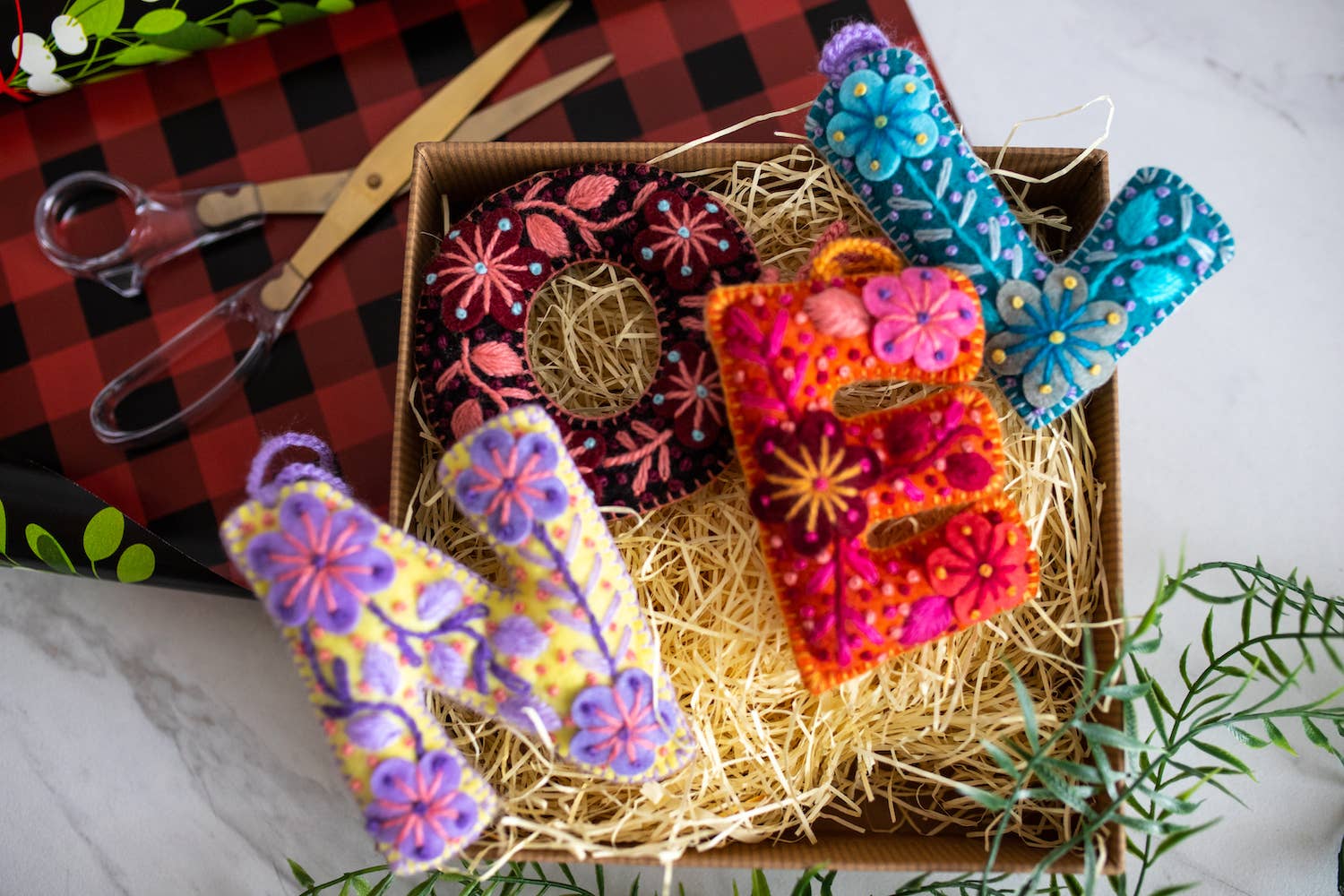 Global Goods Partners – wholesale Prydnad – Alfabetet Ornament33