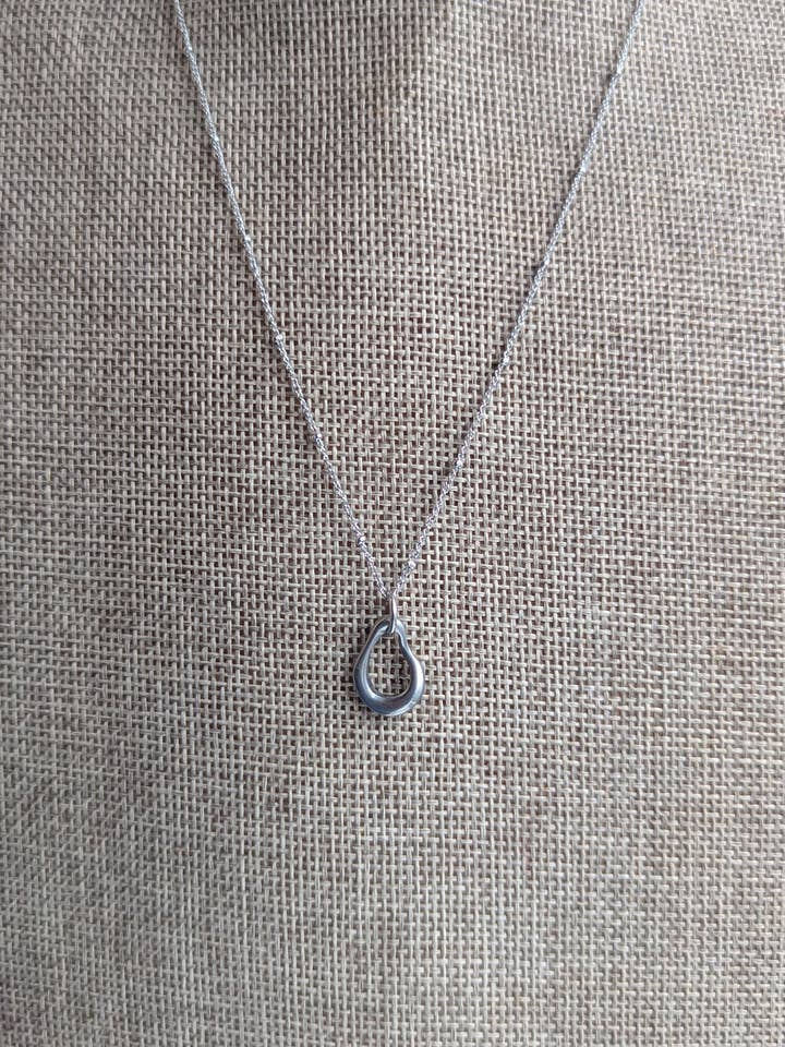 Collana Satellitare in Acciaio Inox Argento Astratto per la vendita all'ingrosso da parte di JFOX Jewelry