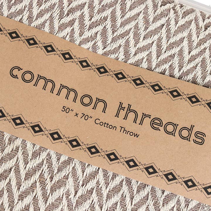 Arkwright Home - Wholesale Throw Blanket - Throw Blanket, Patterned Cotton with modern design8