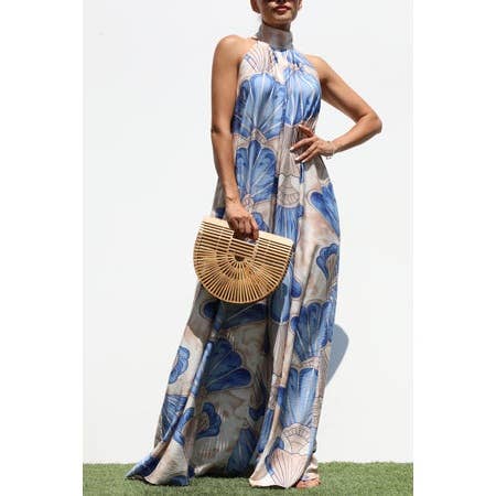 Esmeray Clothing - Vendita all'ingrosso Tuta intera - Donna - TUTA HALTER BREZZA MARINA3