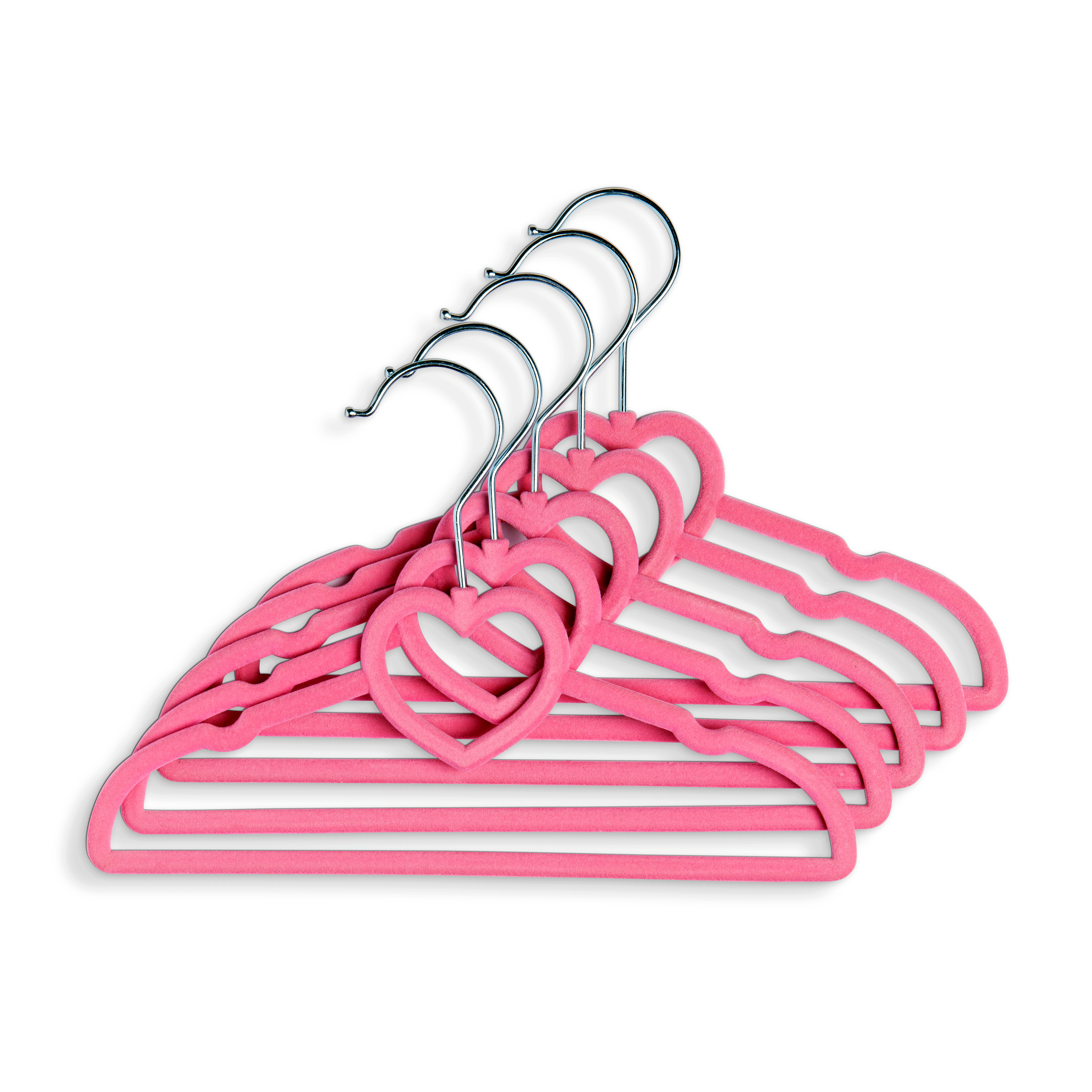 Rose Textiles - Wholesale Clothes Hangers - Heart Baby Hanger - Set of 102