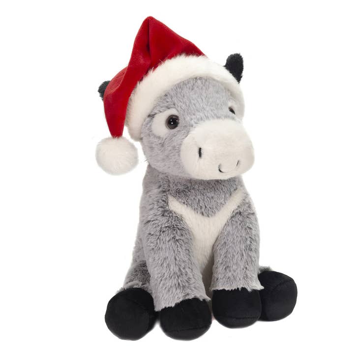 Fiesta Toys - Wholesale Stuffed/Plush Toy - Kids & Baby - Holiday - 11" Christmas Donkey Plush