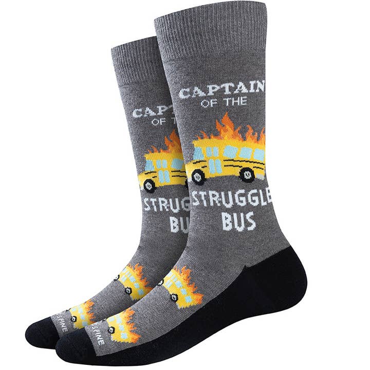 Struggle Bus Socks for wholesale by Sock Harbor / Bigfoot Sock Co.
