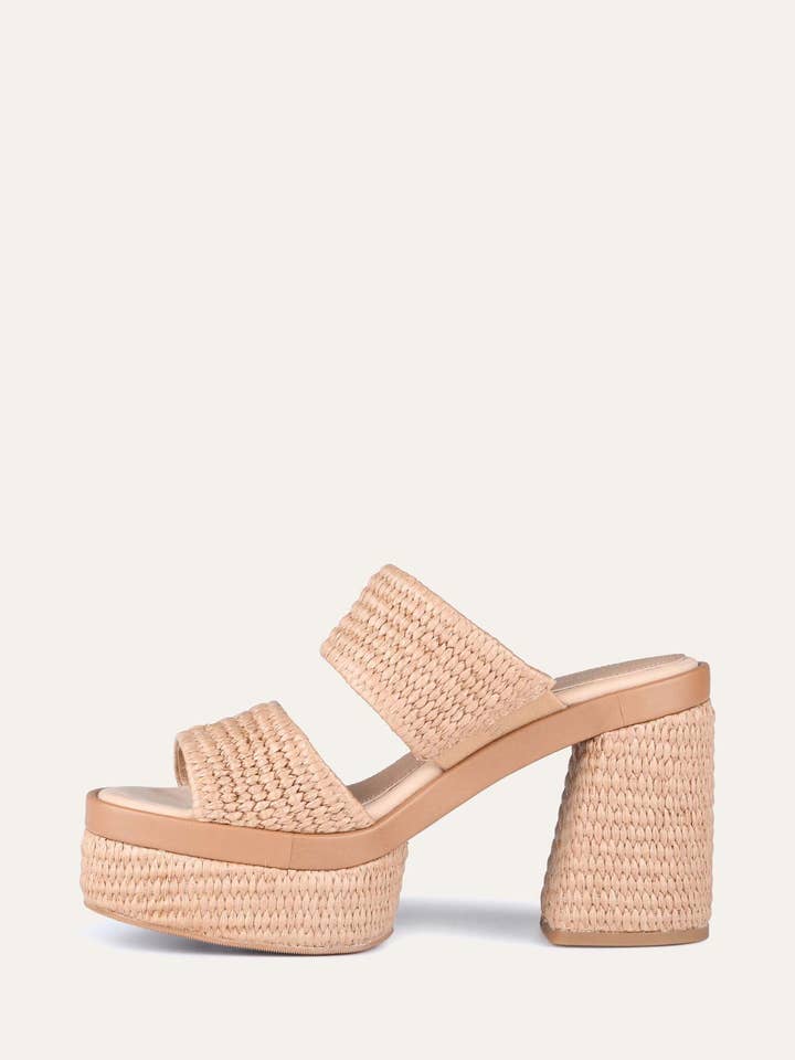 Steraraffia - Wholesale Platform Heels - Women's - Tazirit Raffia Platform Heels – Handwoven Block Heel Sandals3