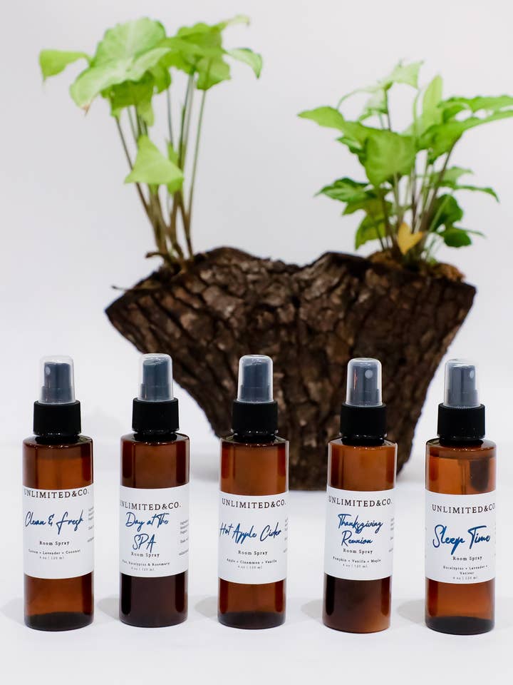 Sprays de chambre pour la vente par Unlimited & CO.