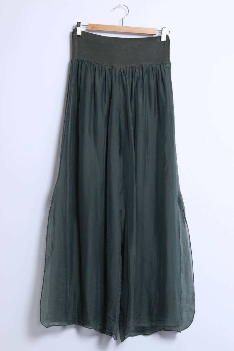 Shyloh - Vente Pantalon – femme - Pantalon soie ouvert sur les côtés du bas 2046424