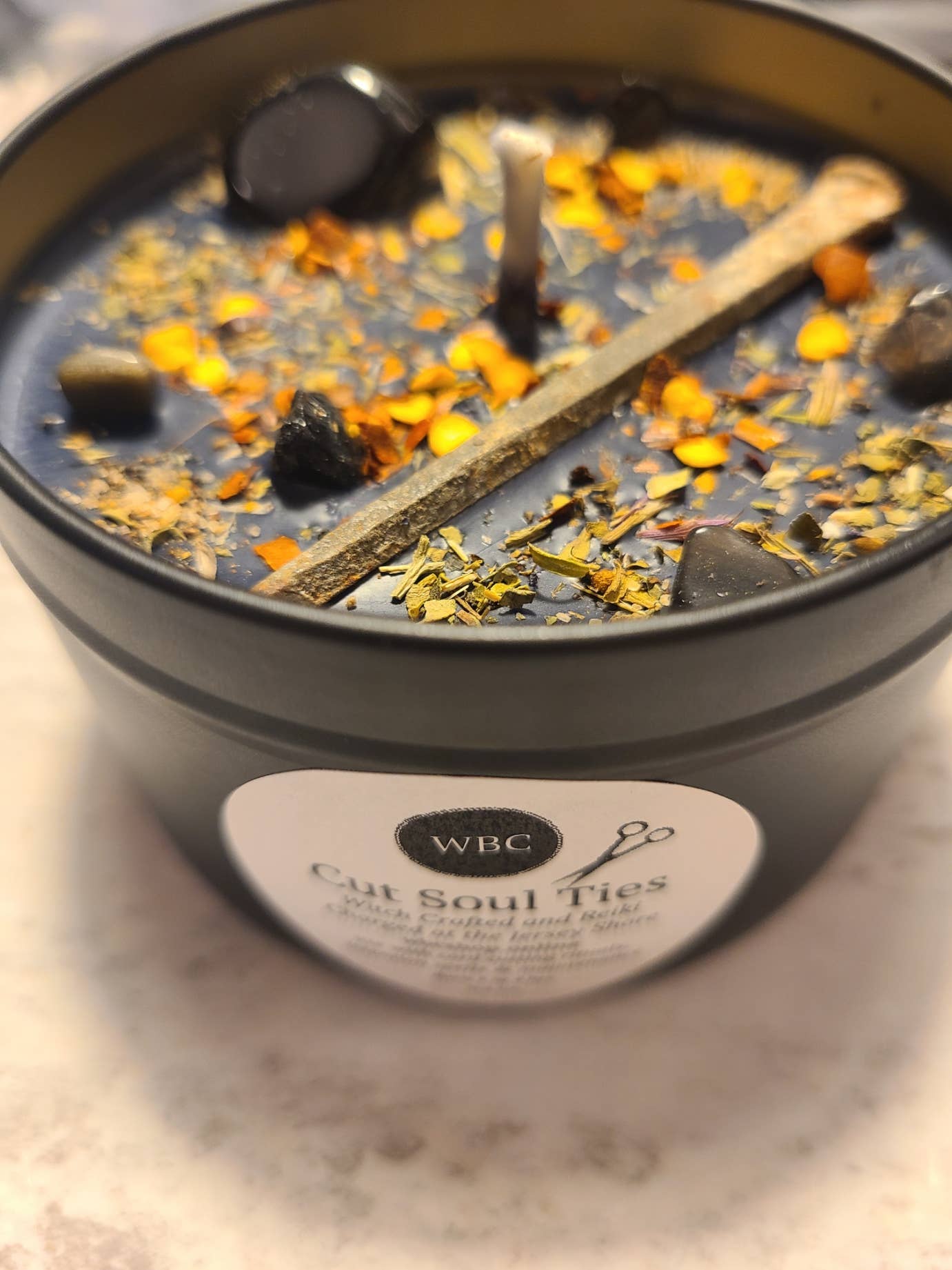 WBC Shops - Wholesale Jar/Filled Candle - Cut Soul Ties, Cord Cutting Candle, Ritual Candle2