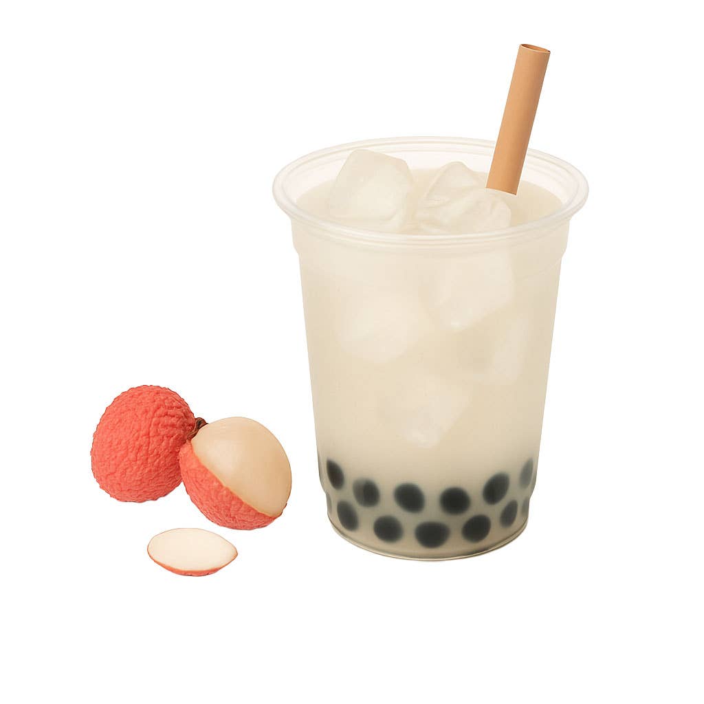 Bubble Tea Supply - Vente Sirops aromatisés - Sirop de thé aux bulles de litchi (40 fl oz)