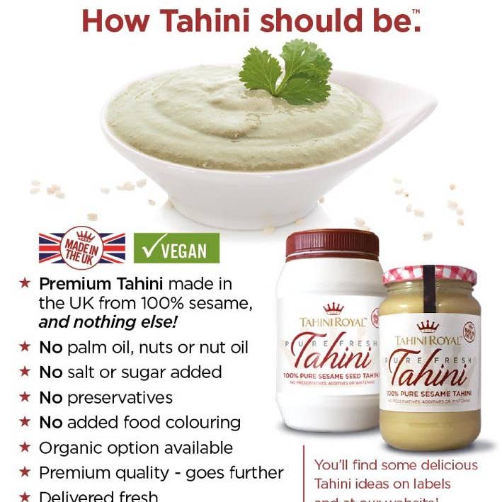 Tahini Royal - Wholesale Notenboter - KONINKLIJK TAHINI1
