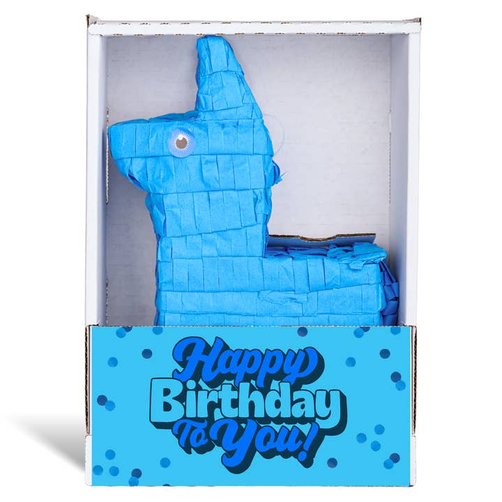 Blue Confetti Birthday for wholesale by Piñatagrams