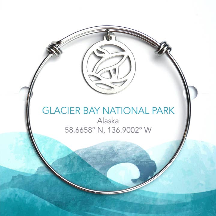 Pulsera del Parque Nacional Glacier Bay para venta al por mayor de Melissa Lew