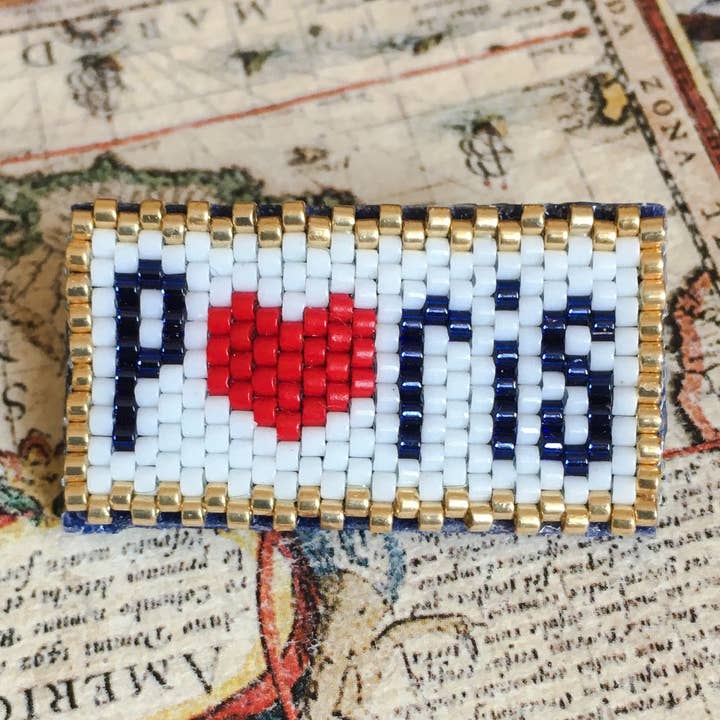 By broche med et hjerte for engroshandel hos Ely De Paname