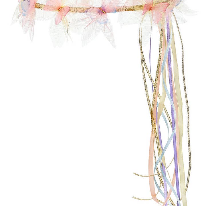 Joanna Halo w/butterflies - Costume Accessory for Kids - Carnival & Festive Use for wholesale by Speedy Monkey