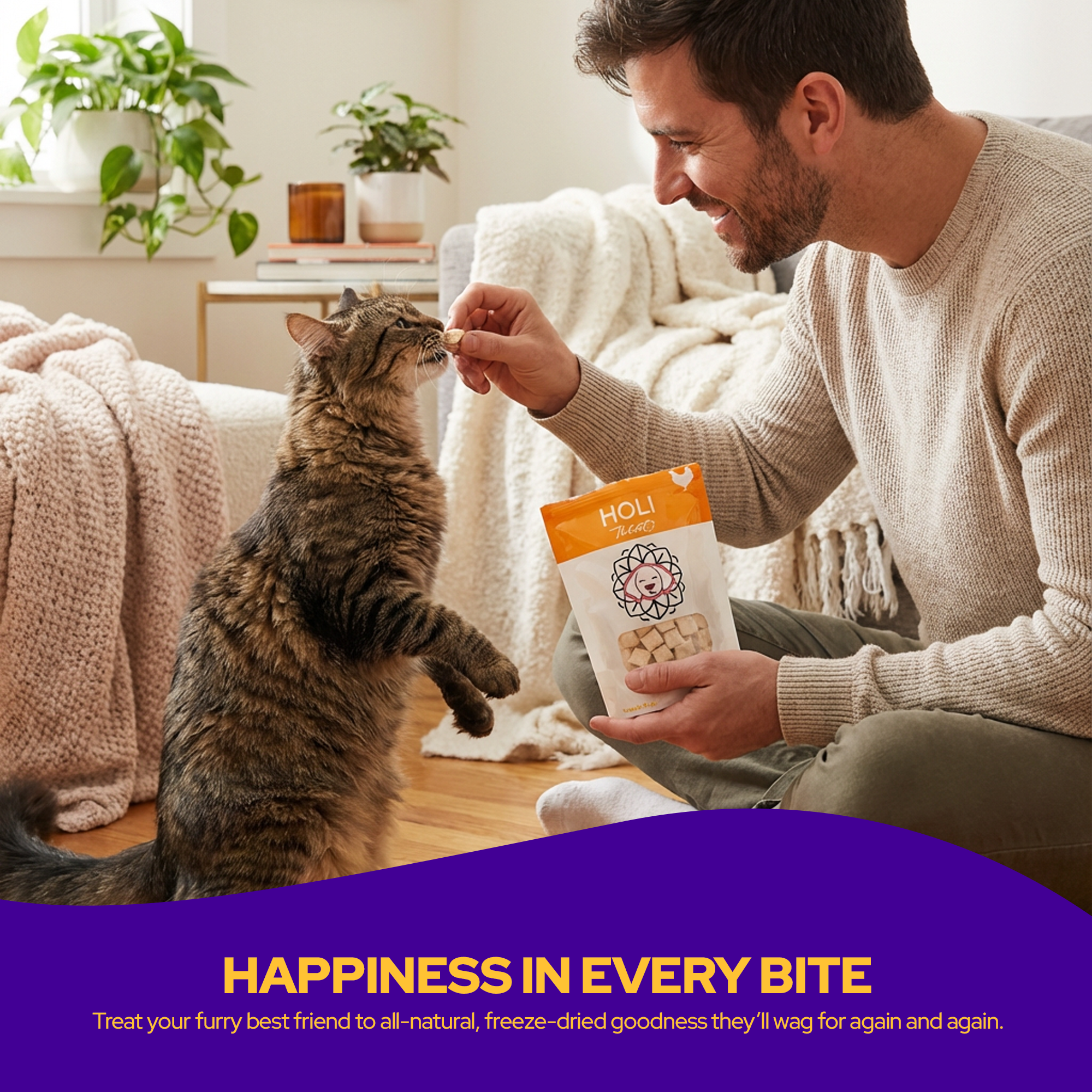 HOLI - Wholesale Pet Treats - Dog - Chicken Dog Treats - All Natural Breast Meat - Freeze Dried6