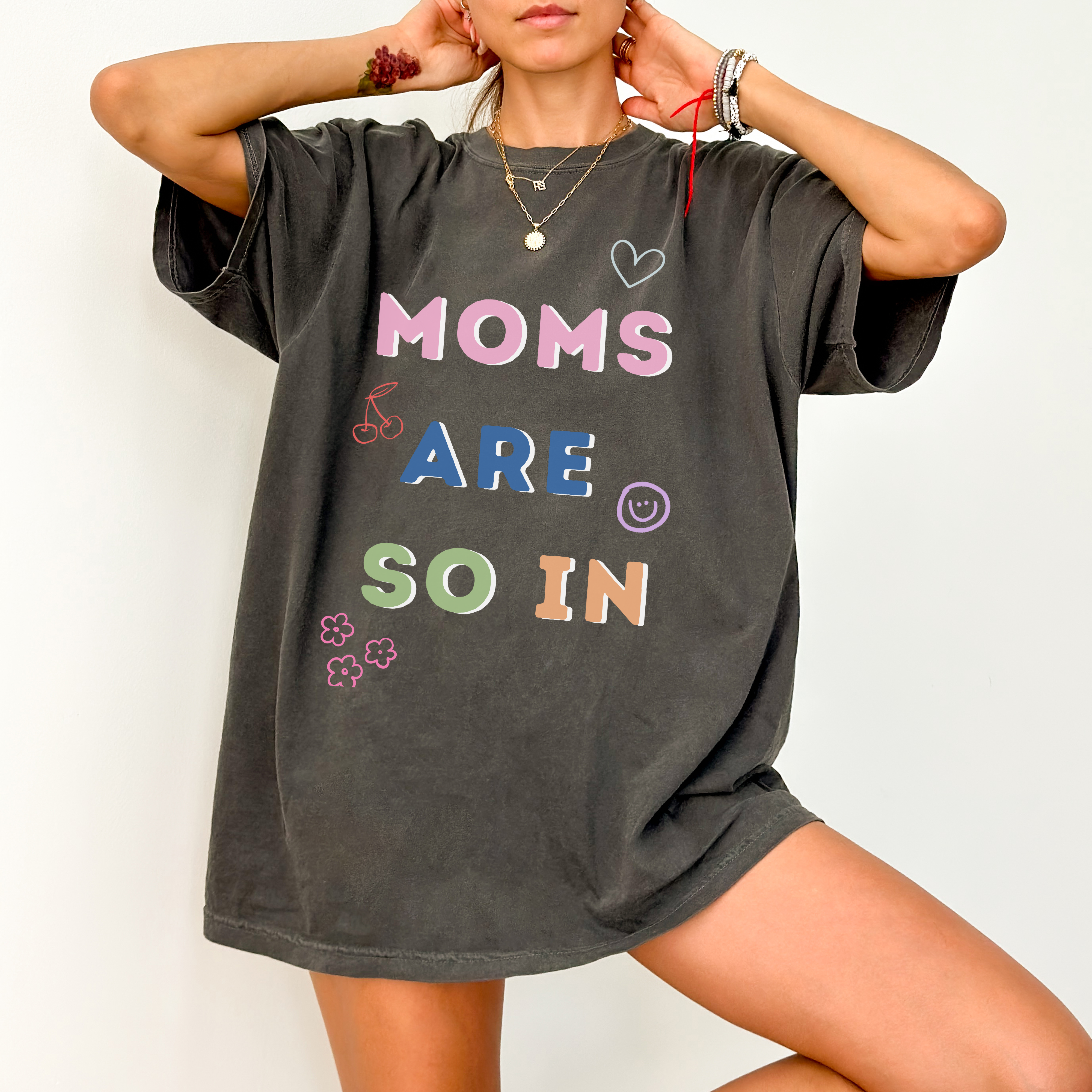 Pimienta Las mamás están tan de moda camiseta de venta al por mayor en Faire0