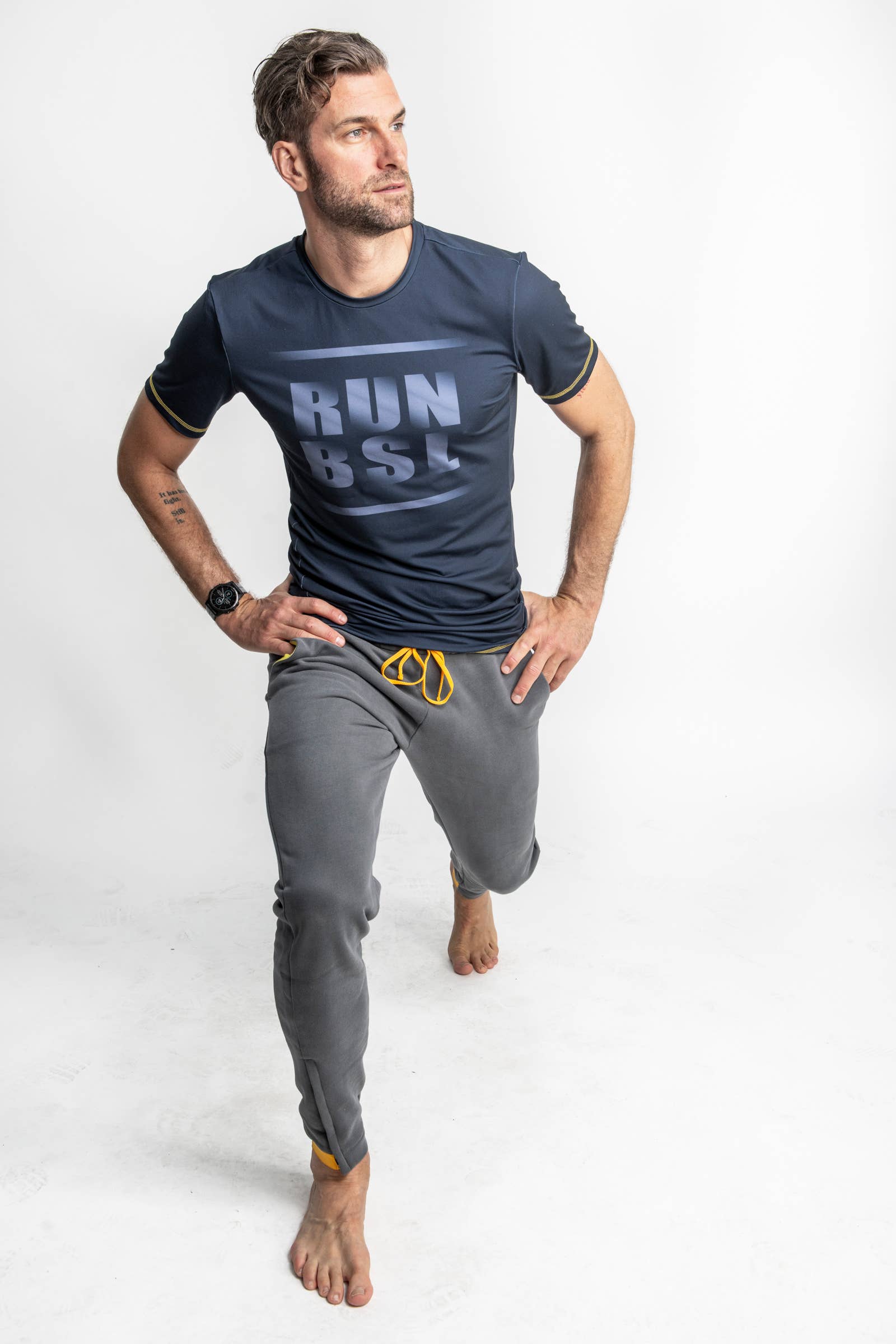 blu navy MAGLIETTA BSL RUN in vendita all'ingrosso su Faire2