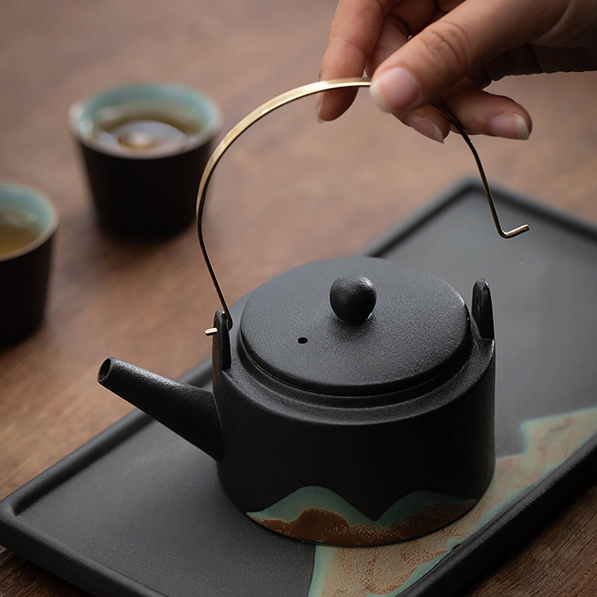 MinoCraft - Wholesale Tea Pot - Minimalist Japanese style ceramic Gongfu teapot14