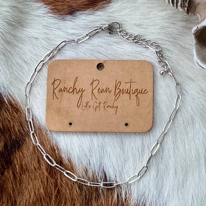 Gargantilla Western Chain para venta al por mayor de Ranchy Roan Boutique