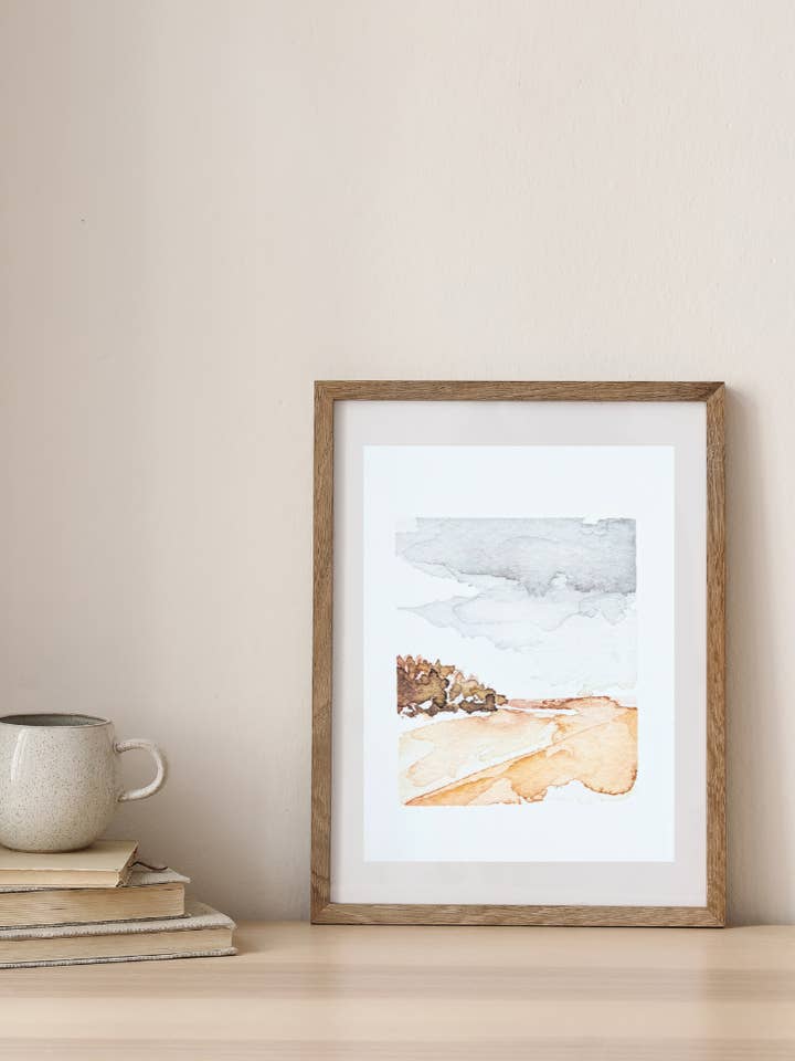 Stampa Poster 'Fiducia pacifica' | Fatto a mano | carta bio per la vendita all'ingrosso da parte di ArtworkByMadelon