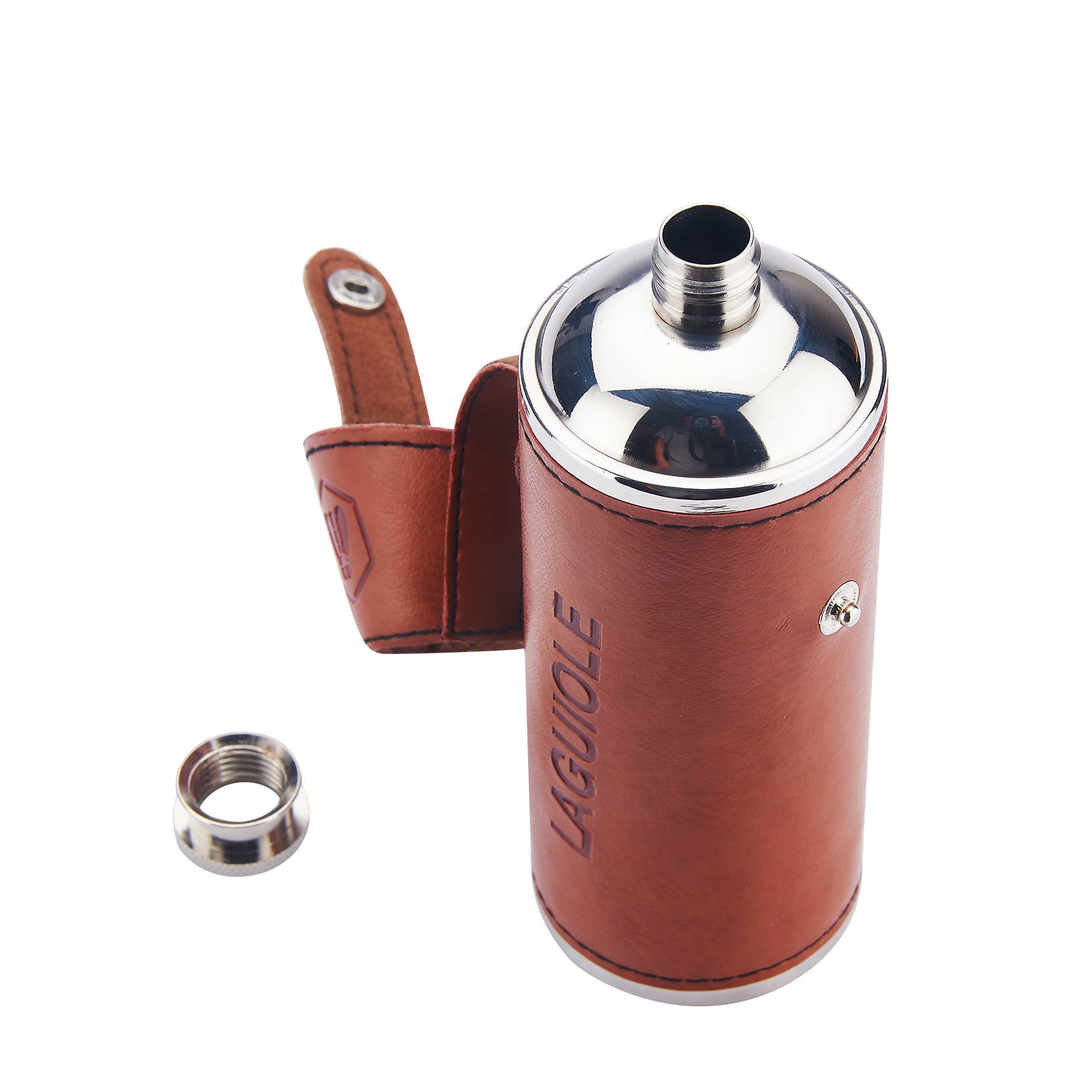 Laguiole - Wholesale Flask - Laguiole Alcohol Flask with 2 Glasses4