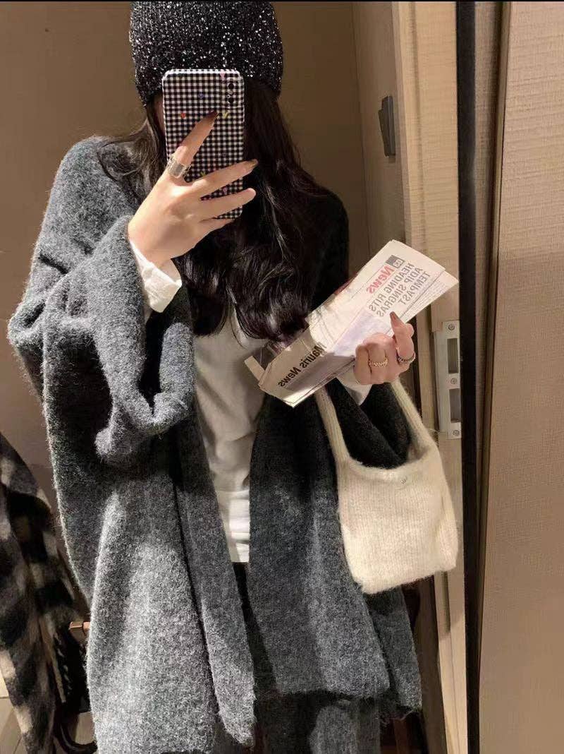Marayn - Wholesale Lounge Set - Women's - 2025 Autumn Luxury Lounge Knit Set Chic Oversized Style11