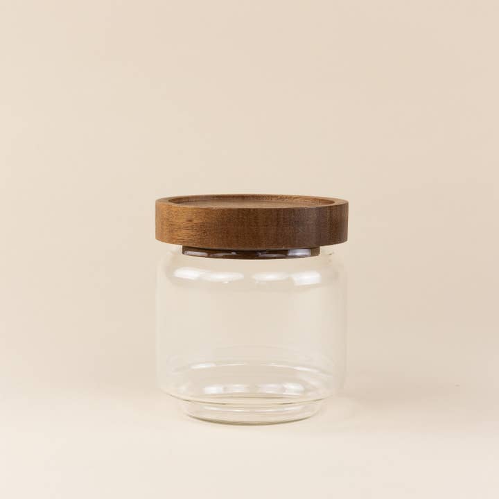 The Small Glass Canister for wholesale by The Breakfast Pantry U.S.