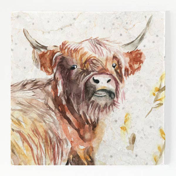 Marmorunderlägg Stor - Highland Hazel för wholesale av Country Creation