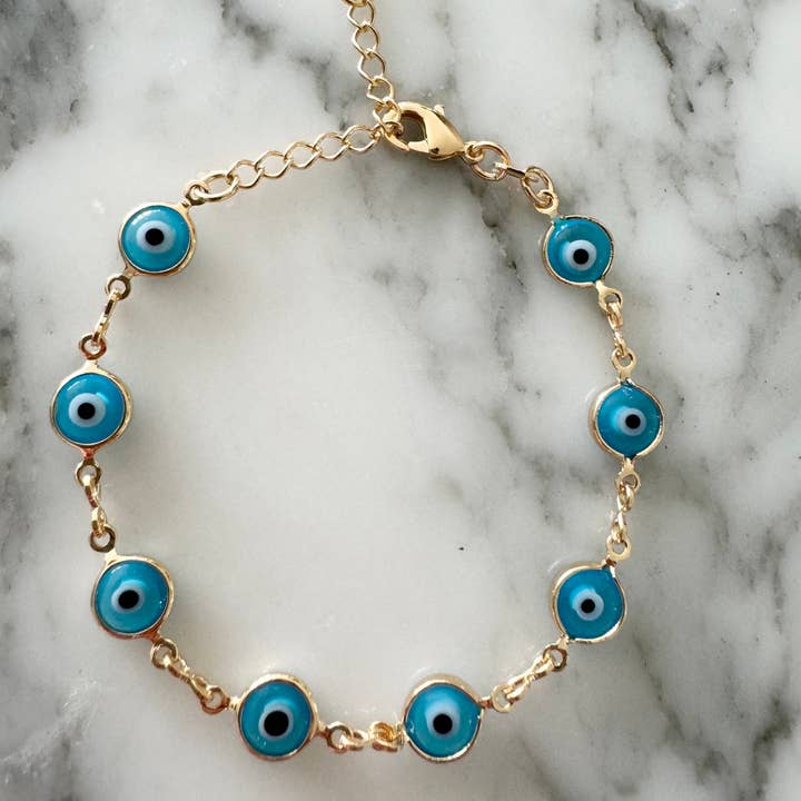 Evil Eye Bracelet for wholesale by Jack and Jewelz