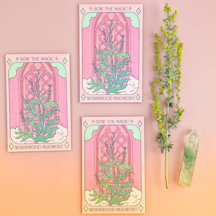 Mugwort Tarot Seed Packet and other Purchase Wholesale perennial. Free Returns & Net 60 Terms on Faire trending on Faire.