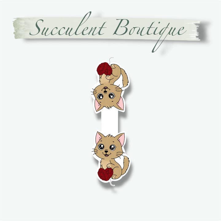 Jeg elsker dig en knude killing magnetisk bogmærke for engroshandel hos Succulent Boutique