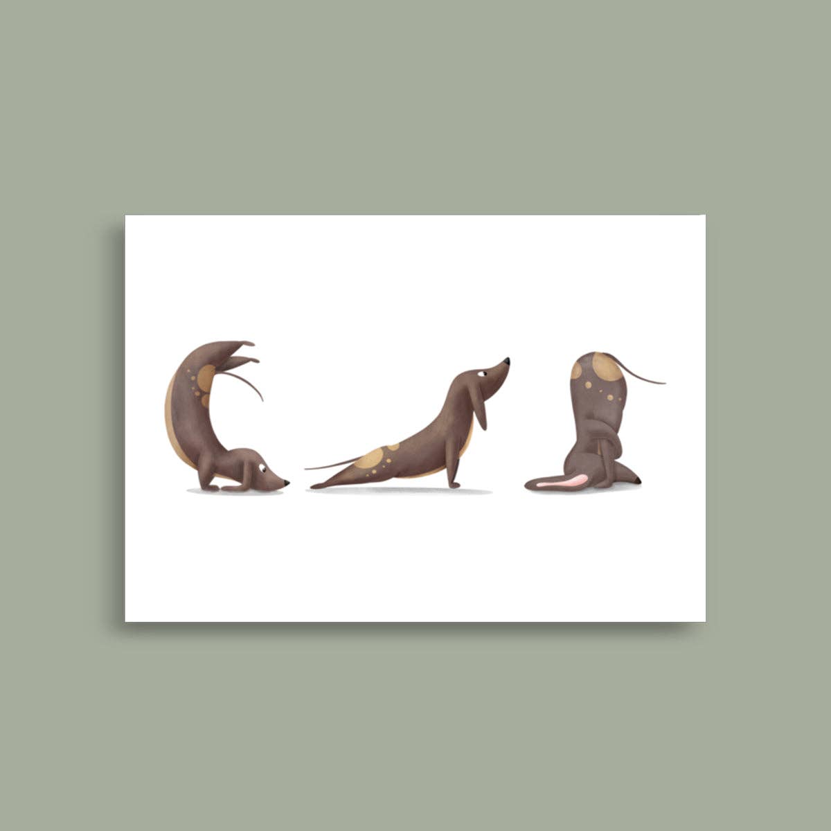 Meet Wilma - Wholesale Art Print - Art Print "Yoga Poses"1