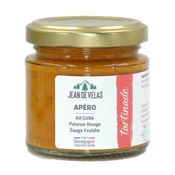 JEAN DE VELAS - Wholesale Sauce - APÉRO spread - Grilled Garlic, Red Pepper, Fresh Sage0