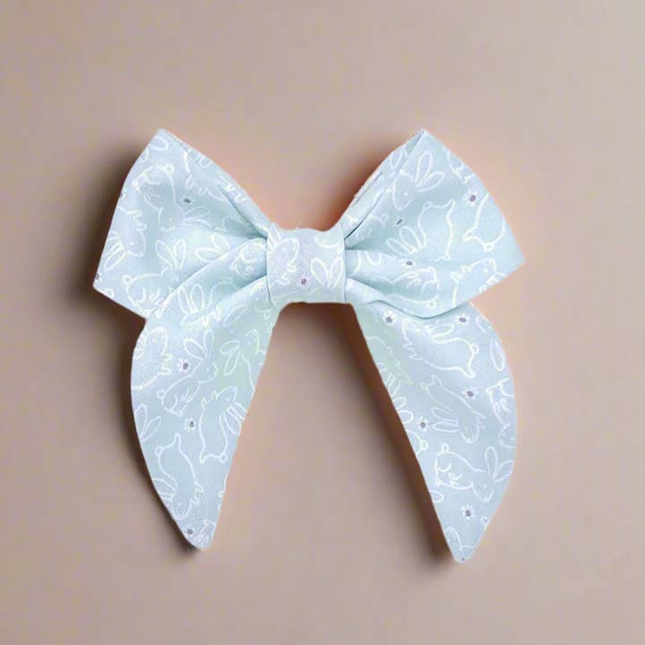 Lapins vert menthe de Pâques nœud marin pour chien accessoire de printemps pour la vente par doggish