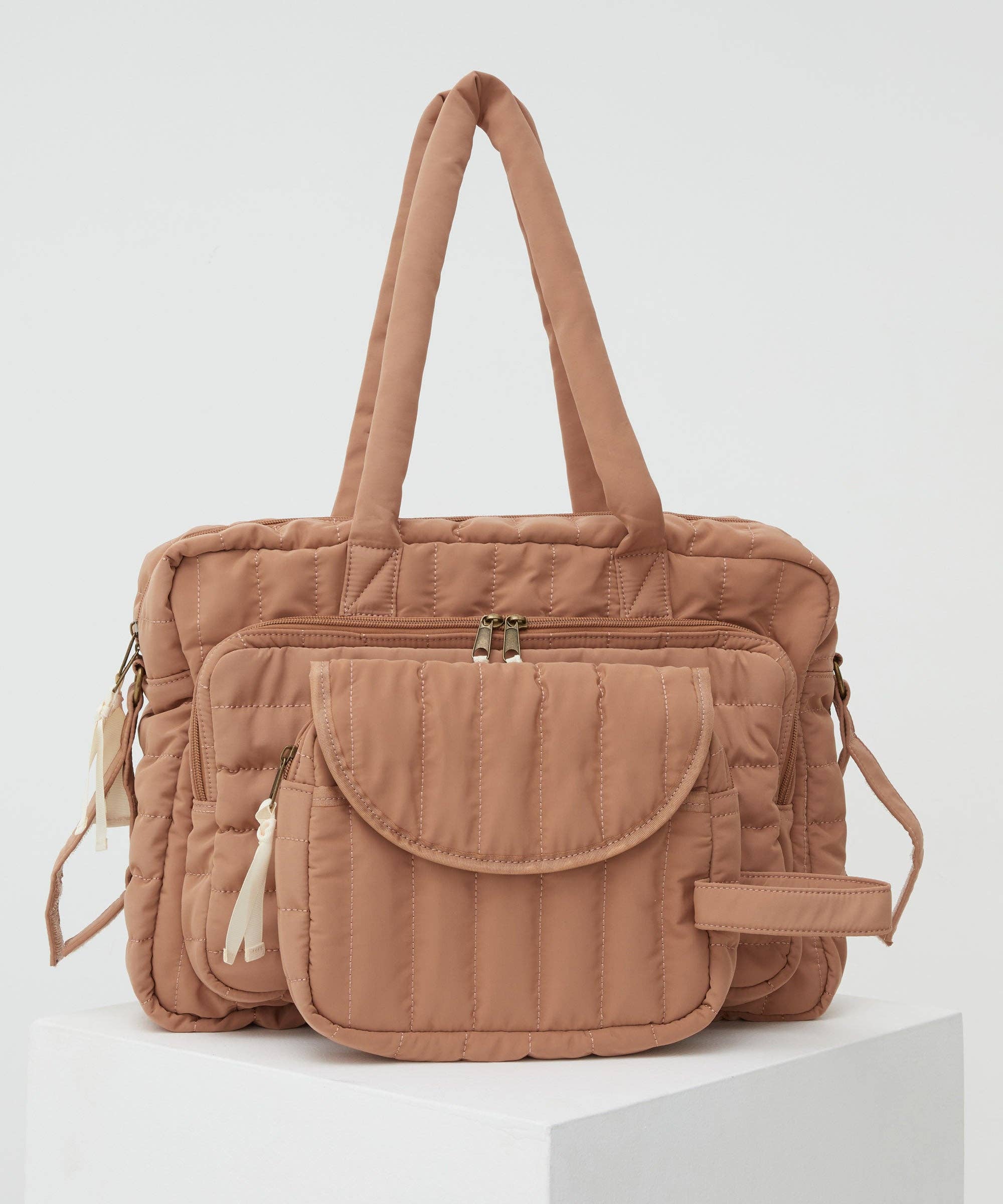 Philé – Großhandel Wickeltasche – Baby – Die Baby-Tasche - Terrakotta3