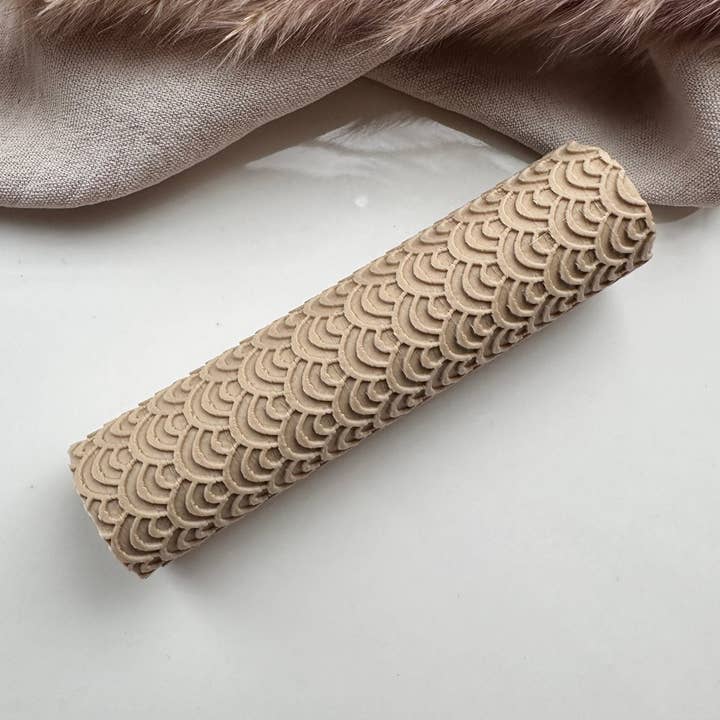 S.I. Originals - Wholesale Craft Tool - Deco scales texture roller0