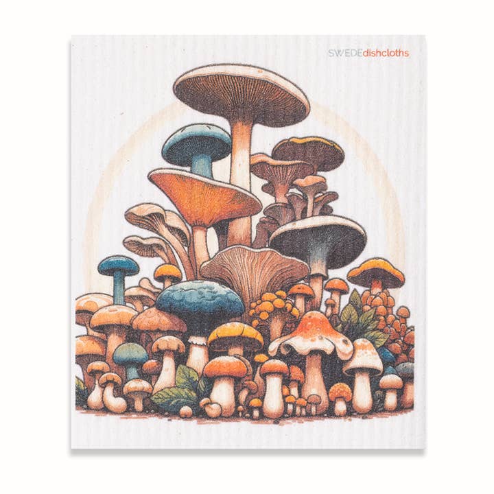 Swedish Dishcloth Mushroom Arch for wholesale by SWEDEdishcloths