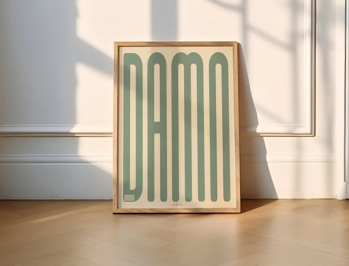 Createdbyharry - Wholesale Art Print - Damn Wall Art Print4