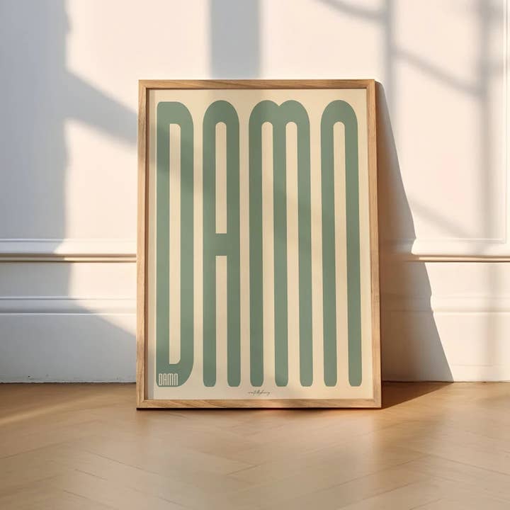 Createdbyharry - Wholesale Art Print - Damn Wall Art Print4