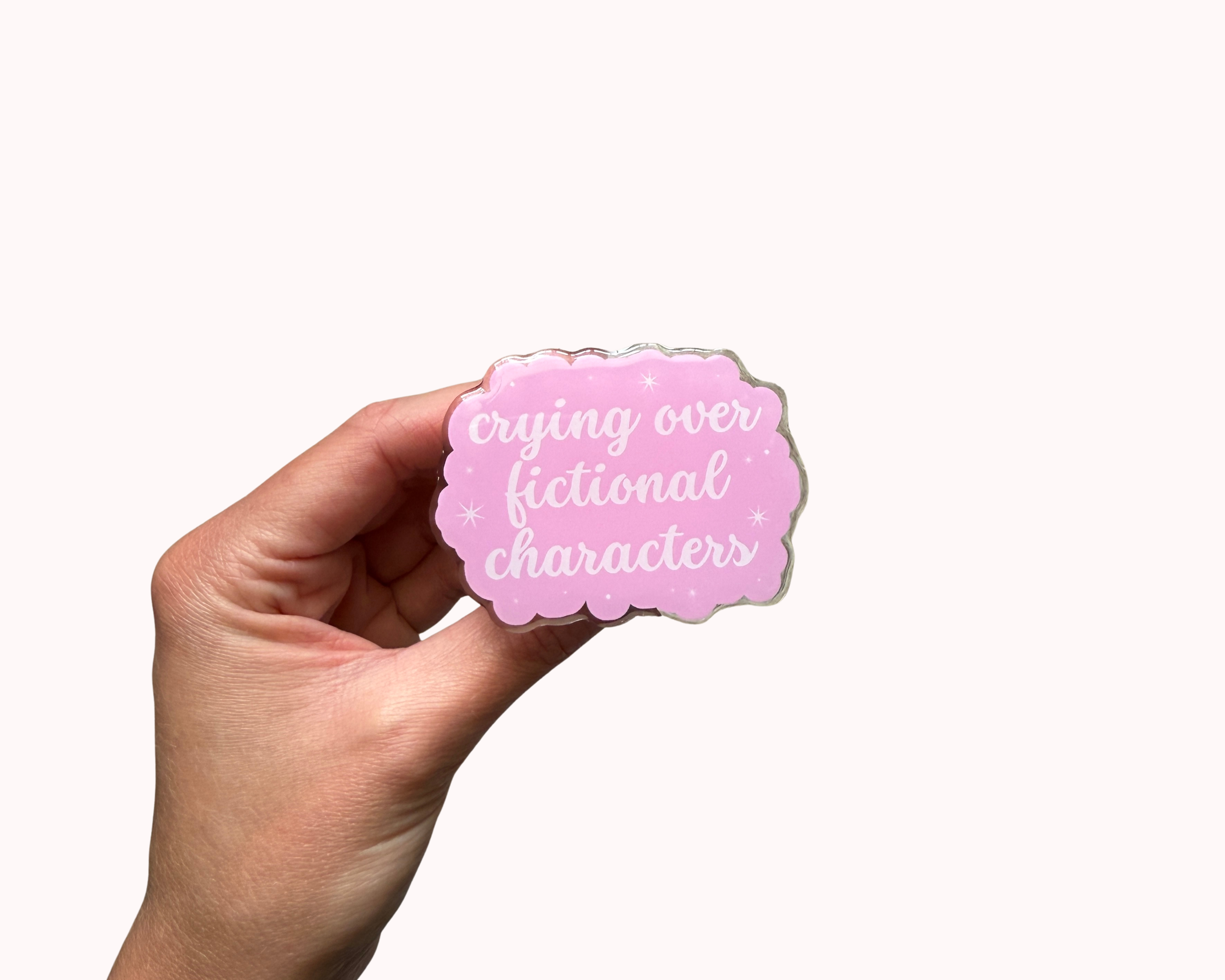 Paperback Fable & Co. – wholesale Phone grip – Crying Over Fictional Characters - Kindle Grip2