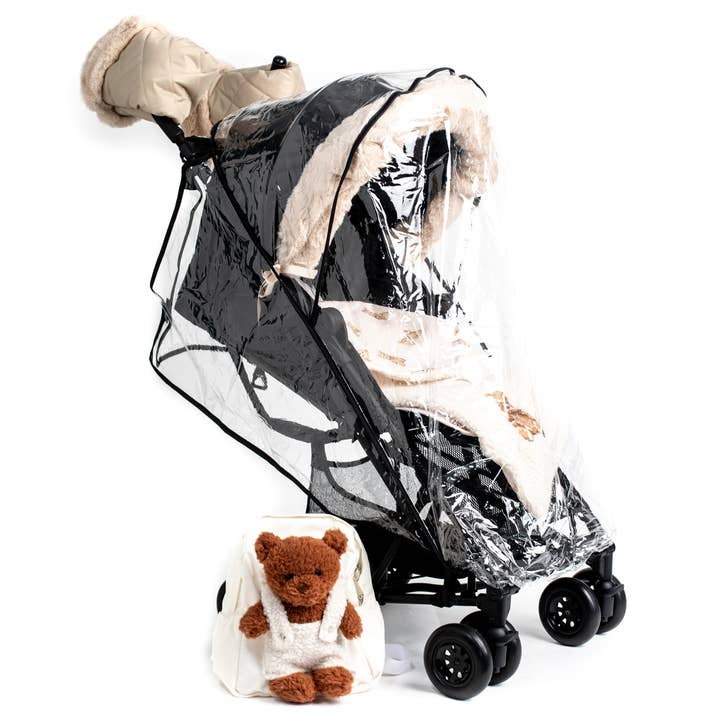 Roma – Großhandel Kinderwagen – Baby – Roma Rizzo 2 - Teddy Schwarz, kompakter Kinderwagen8